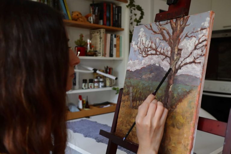 landscape oil painting